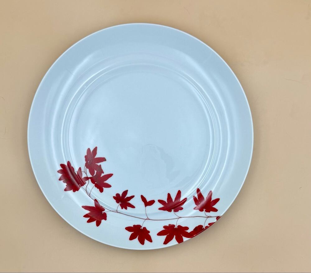 Mikasa Pure Red Dinner Plate 10.75" SL134 Porcelain Portugal Pristine NWOB